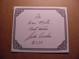 SIGNED BOOKPLATE