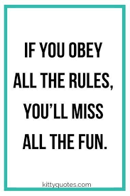 If You Obey All The Rules You Miss All The Fun Meaning In Hindi Pin On Quotes