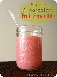 Simple 3 Ingredient Fruit Smoothie Recipe Easy Fruit Smoothies Fruit Smoothies Fruit Smoothie Recipes