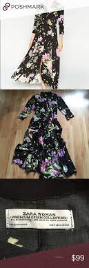 Zara Floral Maxi Dress Nwot Dresses Floral Maxi Dress Clothes Design