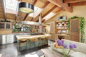 Natural elements and plenty of texture in cabinets, floors. 20 Enchanting Mediterranean Kitchen Decors Home Design Lover