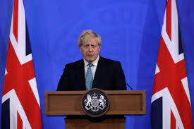 Boris johnson addressed the nation last night as the uk hit a grim milestone of 100,000 covid related deaths. G8rojy4exm Gkm