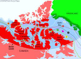 His technique was to use a small ship and hug the coast. Maps Of The Northwest Passage