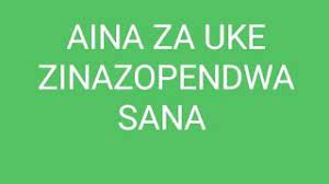 We did not find results for: Zijue Aina Za Uke Zinazopendwa Youtube