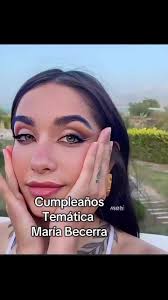 Cumpleaños Temática De María Becerra