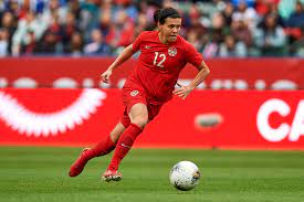 She is best known for being a soccer player. Healthy 100 Per Cent Christine Sinclair Readies For Pro Season Olympics