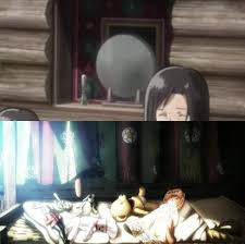From the director of death note comes attack on titan. A Comparison Mikasa S Home Background Vs Frame Taken From Eren S Dream In The First Episode Titanfolk