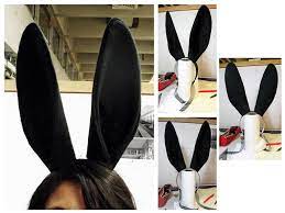 Simply Black Bunny Ears Black Bunny Black Bunny Ears Bunny Ear Costume