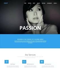 Snap Free Photography Website Templates Advertising Contract ...