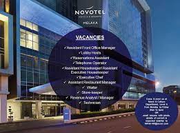 1.302 bewertungen, 1.130 authentische reisefotos und günstige angebote für hotel novotel melaka. Novotel Melaka Loker Lowongan Kerja Hotel