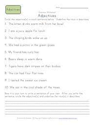 Circle The Adjectives Worksheet 1 All Kids Network