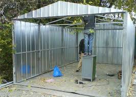 Mozek lantai luar rumah desainrumahid. Garage Shell 42 Photos The Size And How Much Weighs Awnings For The Shelter Of A Large Automatic Garage Increasing The Height