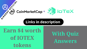 I tasti sono nella pagina di binance futures Coinmarketcap And Iotex Learn Earn With Quiz Answers Coinmarketbag