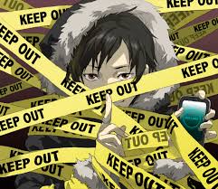 Entdecke die verschiedenen tapetenarten, themen und wohnwelten und finde die ideale tapete für dein tapezie… Durarara Izaya Draussen Bleiben Tapete Fernhalten 650x563 Wallpapertip