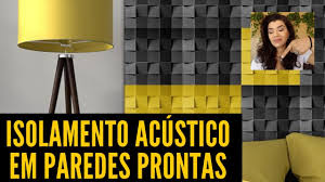 Este isolamento beneficia a conservação dos materiais e ajuda a atingir uma sensação térmica ideal no interior, para uma melhor qualidade de vida. Como Ter Isolamento Acustico Nas Paredes Da Casa Youtube