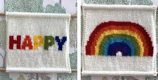 Maybe you would like to learn more about one of these? Rainbow In The Windows Knitted Banners Free Knitting Pattern