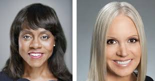 Crown Media's Wonya Lucas and Michelle Vicary