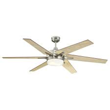 60 inch ceiling fan is an ideal ceiling fan size for large rooms. Westinghouse Cayuga 60 Brushed Nickel Ceiling Fan 72077 At Ukes