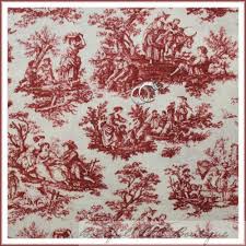 Vintage french fabric textile toile black on cream, omero. Free Download Red Toile Fabric Ebay 500x500 For Your Desktop Mobile Tablet Explore 45 Red And White Toile Wallpaper Blue Toile Wallpaper Black And White Toile Wallpaper Toile Wallpaper For Walls