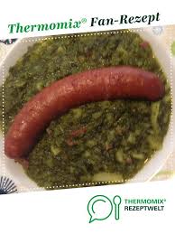 Grunkohl Eintopf Mit Mettwurstchen Rezept Gruhnkohl Rezept Grunkohl Thermomix Grunkohl Rezepte