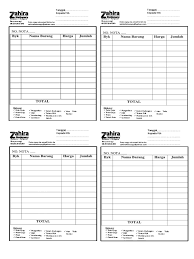 Nota sendiri mempunyai makna yakni suatu bukti pembayaran terhadap suatu transaksi pada sejumlah layanan atau penjualan yang dilakukan secara tunai. Nota Kosong Pdf Cara Golden