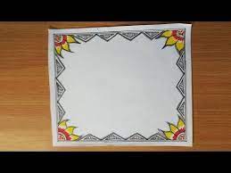 Check spelling or type a new query. How To Draw Simple Border Design Easy Border Designs On Paper Youtube Border Design Boarder Designs Paper Design
