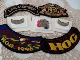 Vintage harley davidson embroidered patch sew on 4 x 3 1/3. Vintage Harley Davidson Patch Pin Lot 7 Motorcycle Biker Hog Etsy Harley Davidson Patches Vintage Harley Davidson Harley Davidson