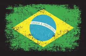 Foto Da Bandeira Do Brasil Em Preto E Branco Samurais Blindados Lutando Com Espadas Na Frente De Simbolos Do Cla Em Bandeiras Em Preto