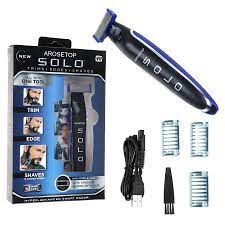 Arosetop Solo Rechargeable Men S Smart Razor Shavers Body Trimmer Edges As Seen On Tv Hair Trimmer Trimmer For Men Nose Hair Trimmer