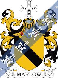 Marlow Family Crest Coat Of Arms And Name History