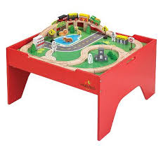 2 kidkraft waterfall mountain train set and table. Wildwood Train Set Table Only 46 99 Train Table Train Set Table Wooden Train Set
