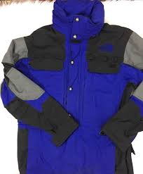 Black And Purple North Face Jacket Vtg 90s The North Face Extreme Gear Ski Jacket Men S Medium Black Blue Purple Ebay