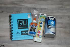 Click image to zoom in. Salt Painting Science Experiment To Learn About Absorption