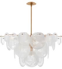 Visual Comfort Arn5450g Wsg Aerin Loire 9 Light 37 Inch Gild Chandelier Ceiling Light Large
