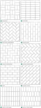 Pattern Potential Subway Backsplash Tile Subway Tile Patterns Subway Tile Tile Patterns