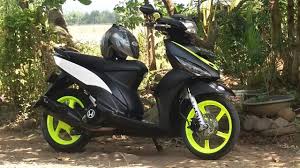 Modifikasi Motor Mio Hijau Di 2020 Motor Motor Mobil Kendaraan
