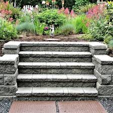 The interlocking bricks come prefinished, and. Capping An Interlocking Block Retaining Wall