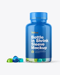 Glossy Pills Bottle With Shrink Sleeve Mockup Yellowimages Free Psd Mockup Templates