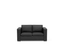 Il divano a due posti può rispondere diversi stili d'arredo in base al suo design: Divano A 2 Posti In Pelle Nera Helsinki Beliani It