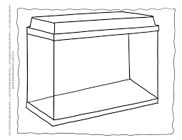 We also have more goldfish, and pets coloring pages. Blank Aquarium Aquarium Accessories Coloring Pages Aquarium