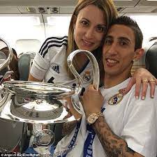 Due to his slender frame, di maria was nicknamed fideo, which means noodle in spanish. Wife Of Man United Star Angel Di Maria Refusing To Return To Their Home Daily Mail Online