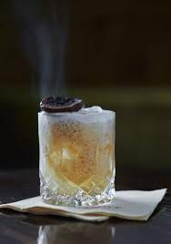 Ampicillin Smoky And Fresh Creamy Artisanal Cocktail Made By Curfew Cocktail Bar Copenhagen Best Cocktail Bars Artisanal Cocktails Fun Cocktails