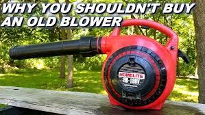 Homelite Mightylite 26b Leaf Blower Repaired For A Coworker Youtube