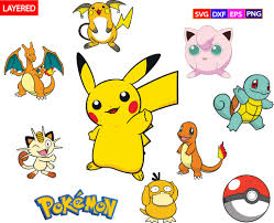 Free Free Layered Pikachu Svg 61 SVG PNG EPS DXF File