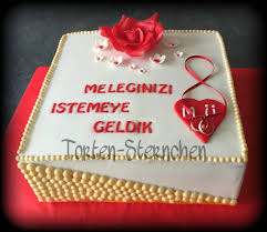 Wedding Cake Kiz Isteme Pastasi Soz Pastasi N Nisan Pastalar Dugun