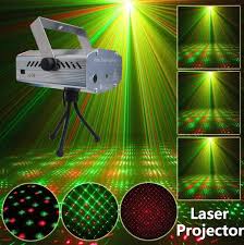 Mini Laser Stage Lighting Dj Voice Active Projector Light Christmas Halloween Party Laser Light Show With Tripod Us Au Eu Uk Plug Wish
