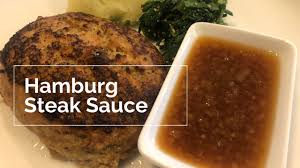 Steak can be enjoyed in so many different but very simple ways. Japanese Chef Cooks A Hamburg Steak Sauce Youtube