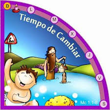 Educar Con Jesus Adviento Ciclo B El Reloj De Fano Para Ver Y Colorear Catequista Imagenes Catolicas Adviento Y Navidad