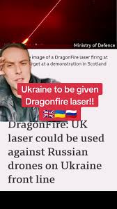 UK are to allow Ukraine to use the Dragonfire laser against Russia #uk #ukraine #russia