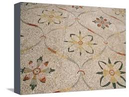roman mosaic fl decoratio ostia